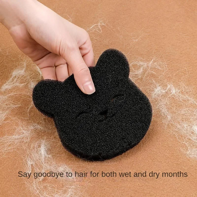 2 In 1 Pet Hair Remover Bear Shape Laundry