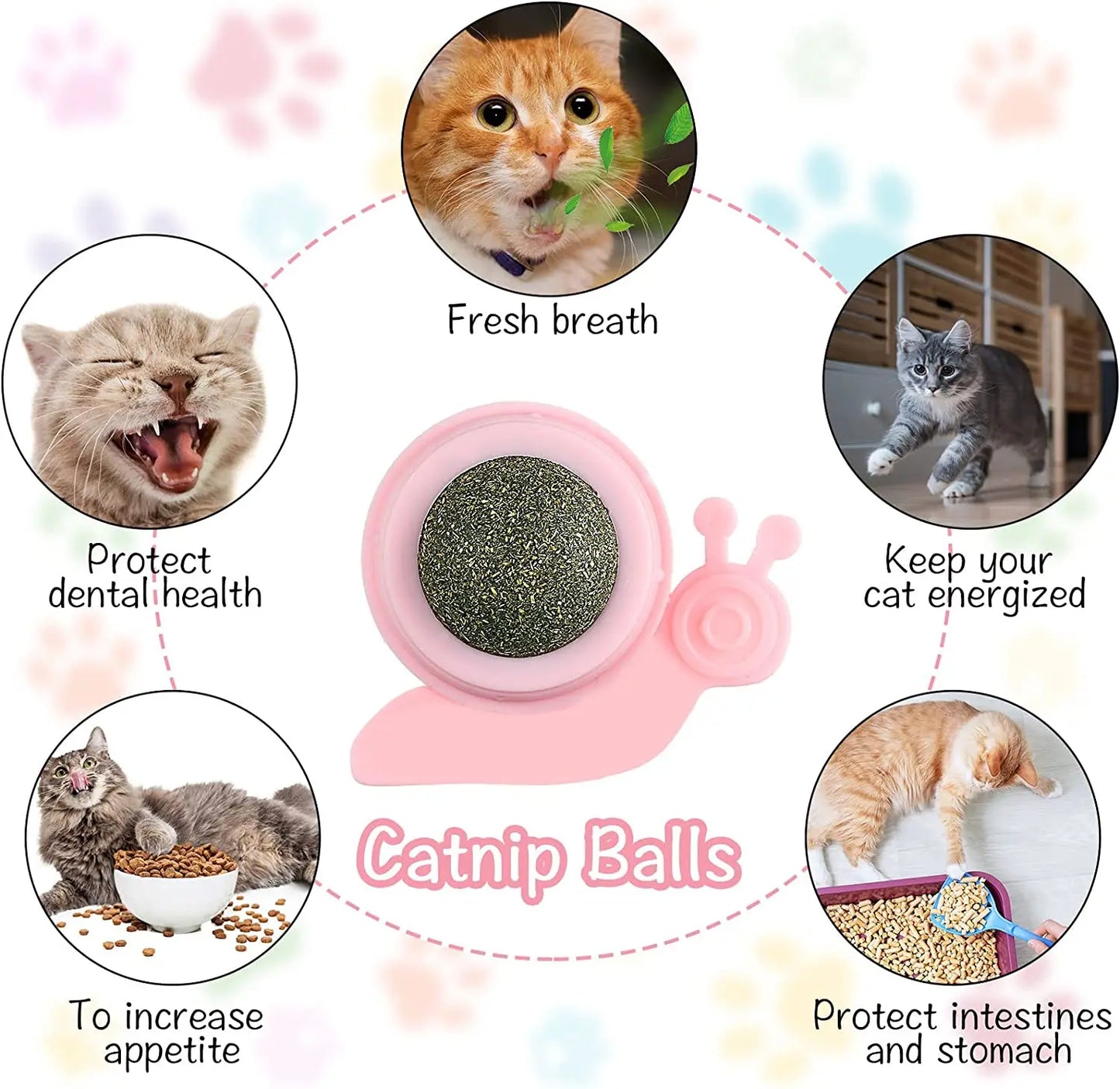 Catnip ball, Chew toy for cats